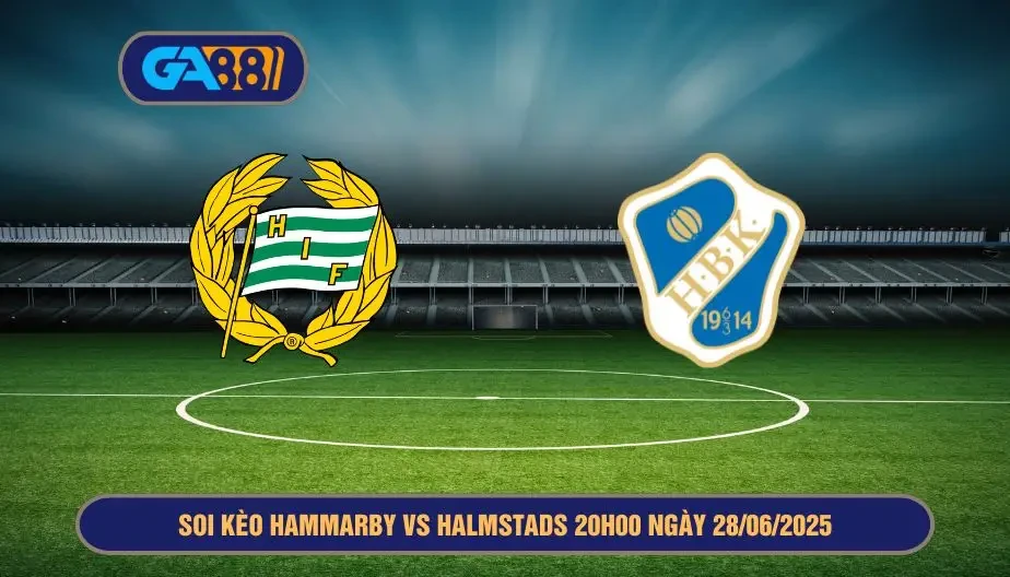 GA88 Soi kèo Hammarby vs Halmstads 20h00 ngày 28/06/2025 - Giải VĐQG Thụy Điển
